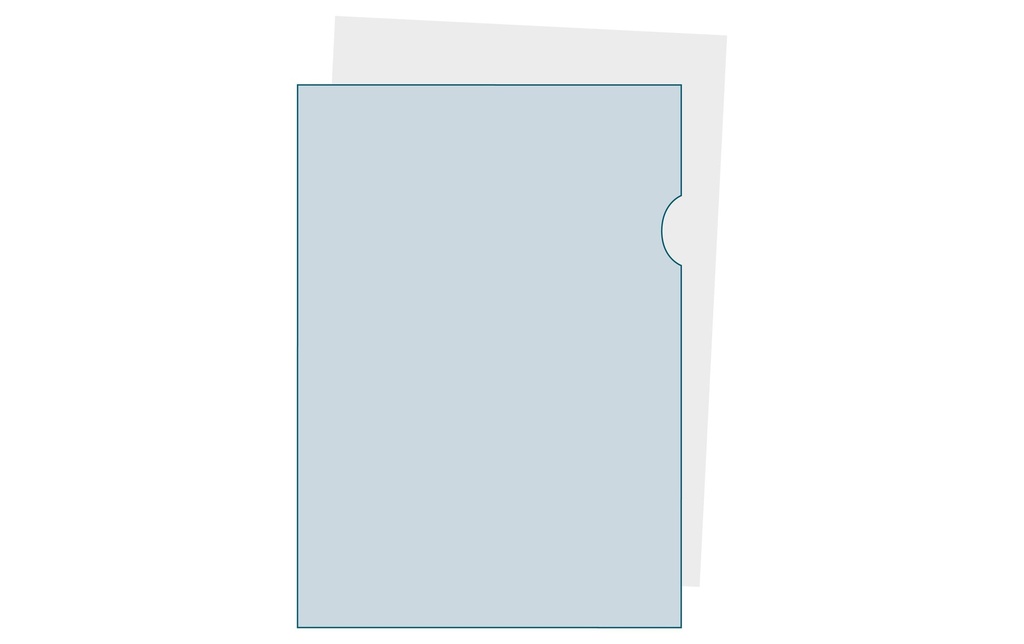 Exacompta Pochette transparente Advanced A4, 100 pièces, Transparent