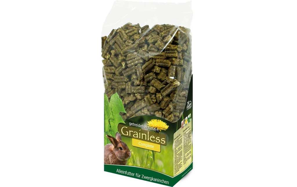 JR Farm Nourriture de base Complete lapin nain sans grain, 1350 g