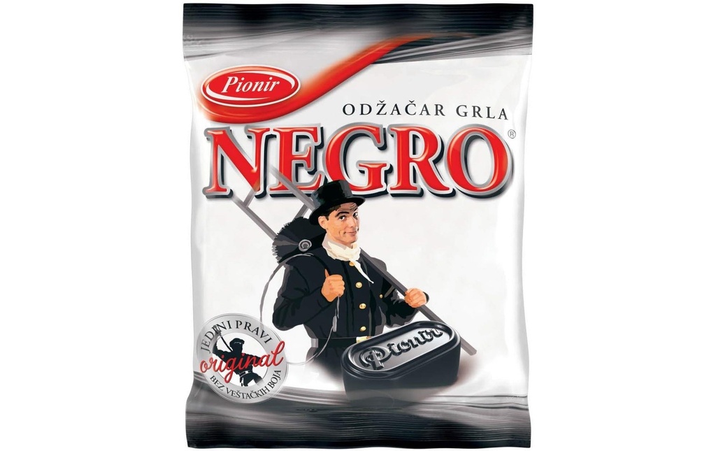 Pionir Bonbons noirs 100 g