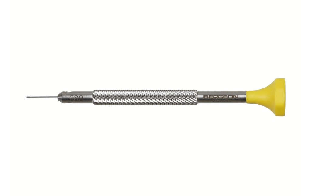 Watchtools Tournevis 0.8 mm Jaune, fendu