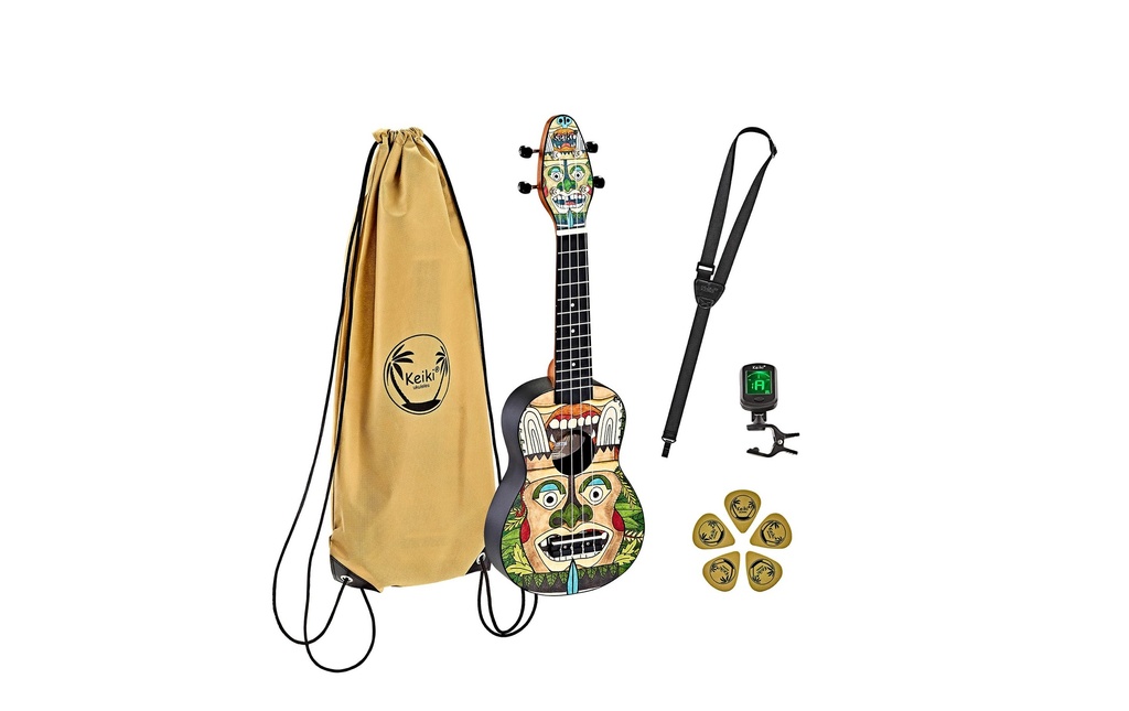 Ortega Guitars Ukulélé Keiki Package K2-TM – Totem