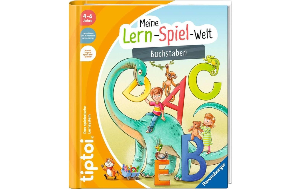 RAVENSBURGER tiptoi jeu éduc.-monde lettres (16 pces)
