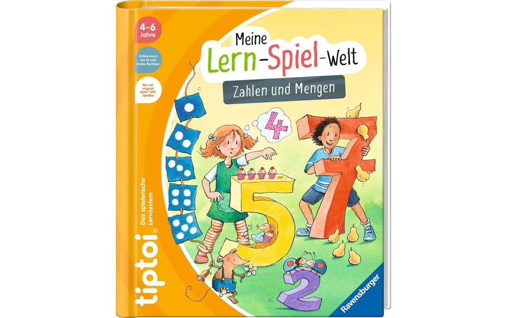 RAVENSBURGER tiptoi jeu éduc.-monde chiffre (16 pces)