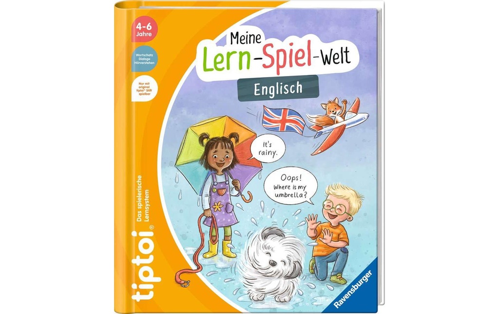 tiptoi Livre éducatif Meine Lern-Spiel-Welt: Englisch