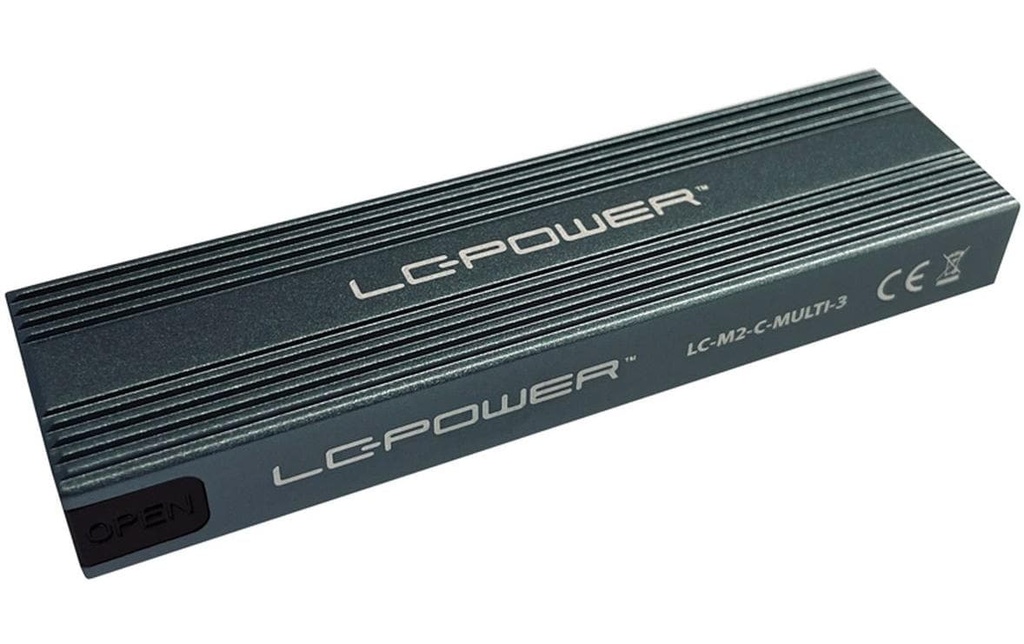 LC-Power Boîtier externe LC-M2-C-MULTI-3 M2