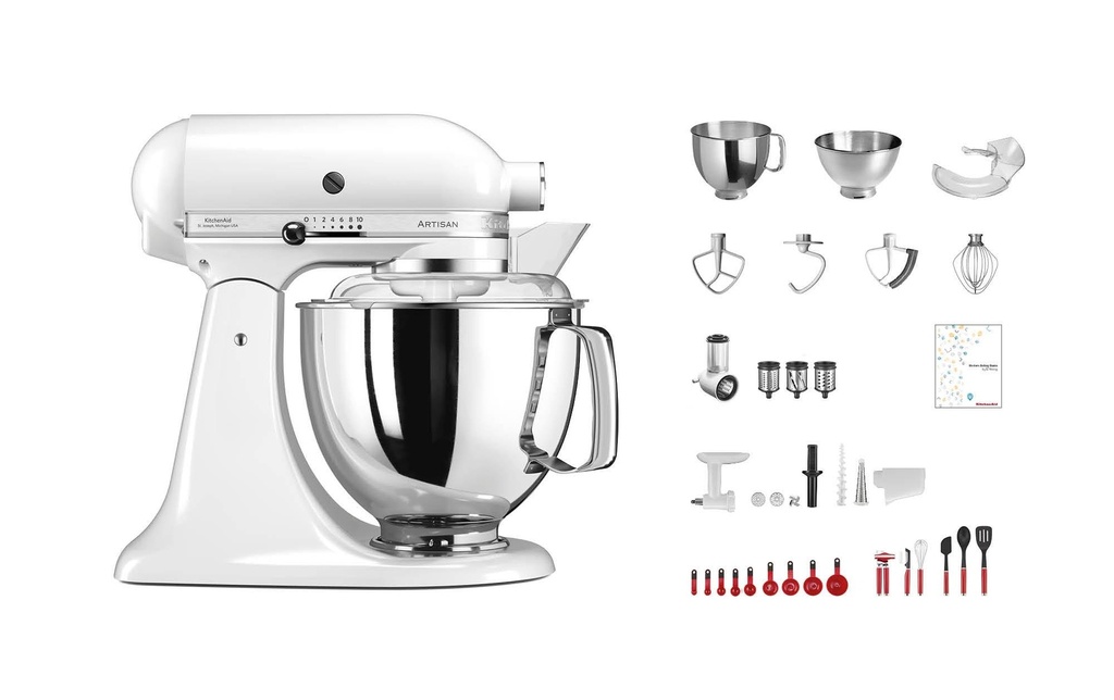 KitchenAid Robot ménager Artisan KSM200 Blanc