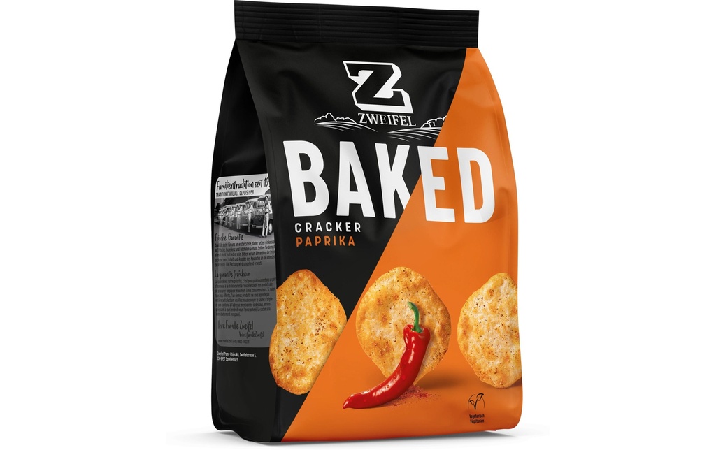 Zweifel Apéritif Baked Cracker Paprika 95 g