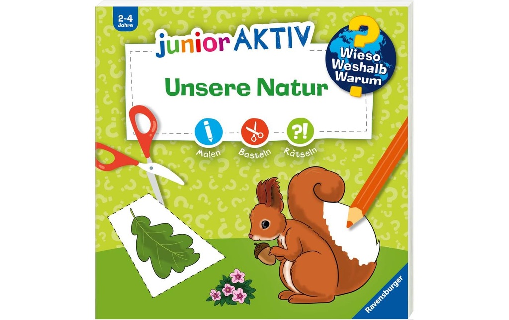 RAVENSBURGER Cahier activ WWW junior nature (48 pces)