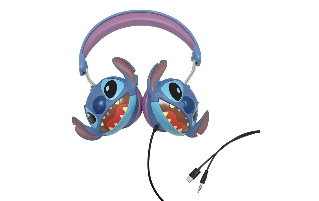 Lexibook Casque pour enfants Stitch stéréo Bleu