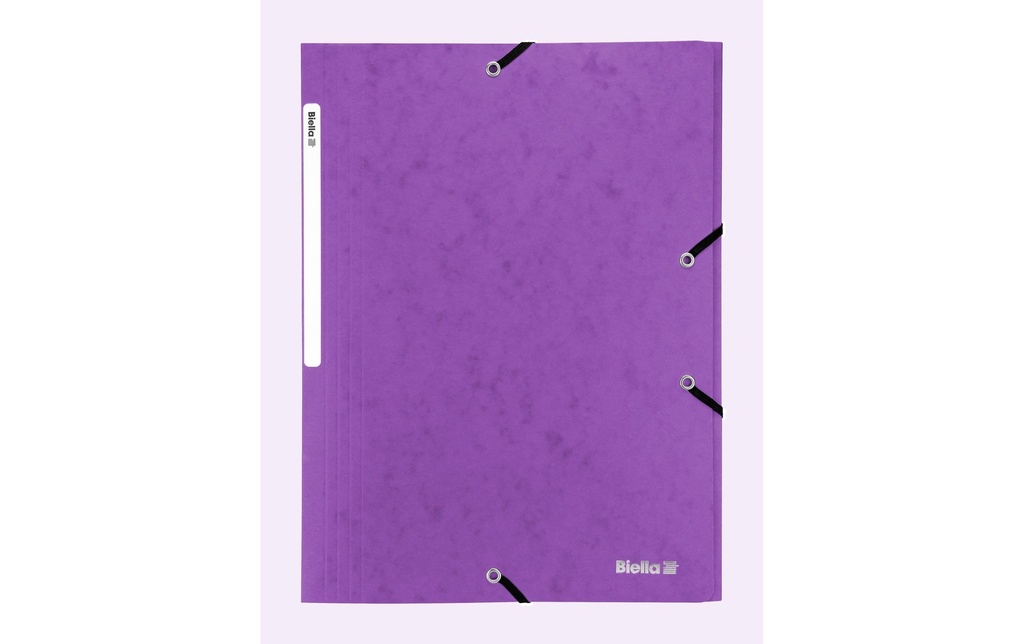 [100840142] BIELLA Doss.élast.Pressspan A4 violet