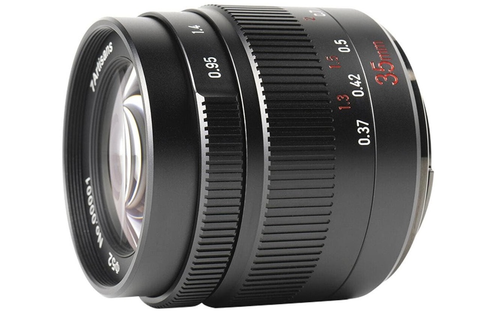 7Artisans Longueur focale fixe 35mm F/0.95 – Fujifilm X-Mount