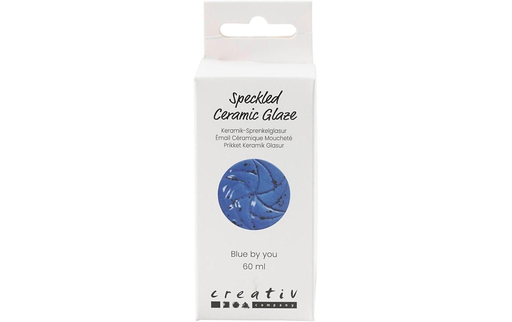 Creativ Company Émail céramique 999 - 1060 °C, 60 ml, Bleu