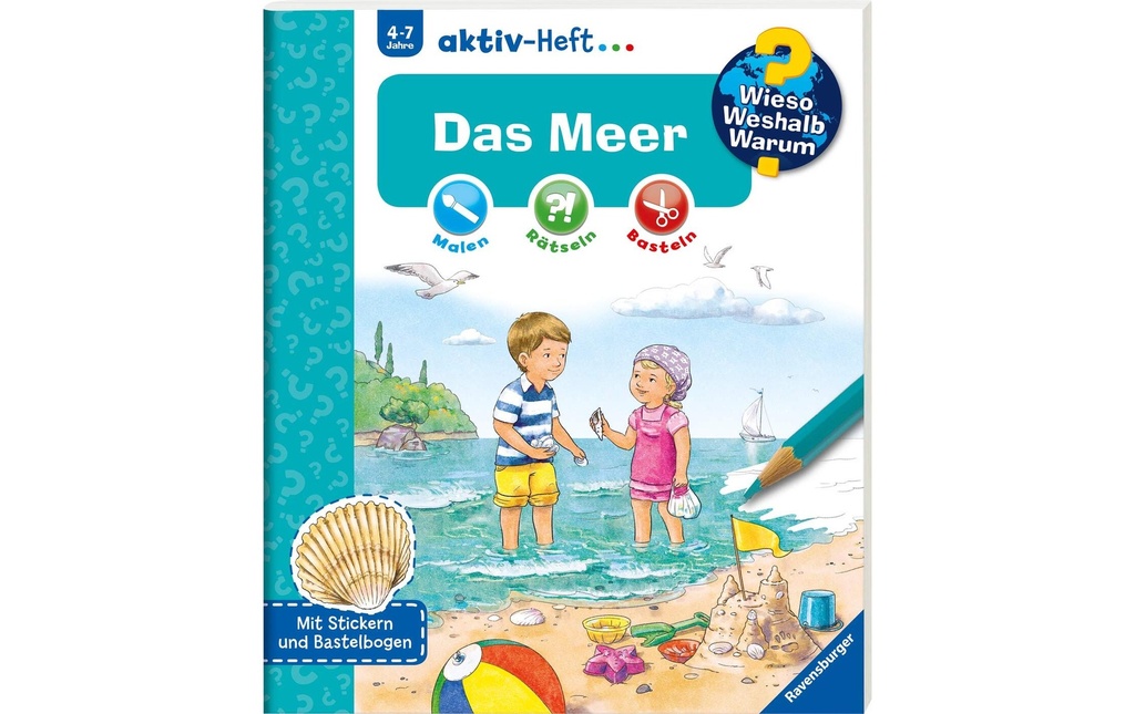 RAVENSBURGER B'Buch WWW aktiv-Heft Das Meer (20 pces)