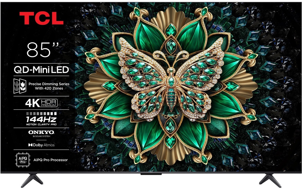 TCL TV 85C6K 85, 3840 x 2160 (Ultra HD 4K), QLED