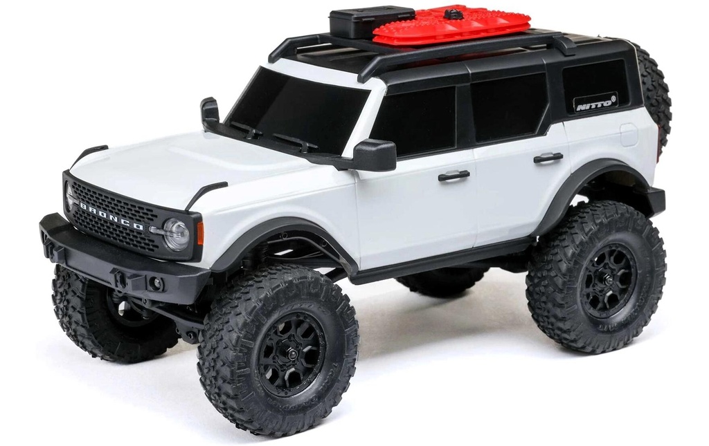 Axial Rock Crawler SCX24 Ford Bronco, Blanc RTR, 1:24