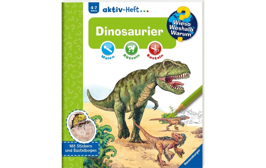 RAVENSBURGER B'Buch WWW aktiv-Heft Dinosaur (20 pces)