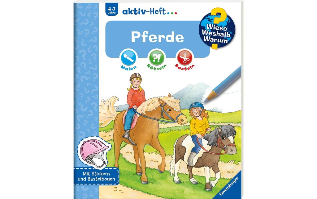 RAVENSBURGER B-Buch WWW aktiv-Heft Pferde (20 pces)