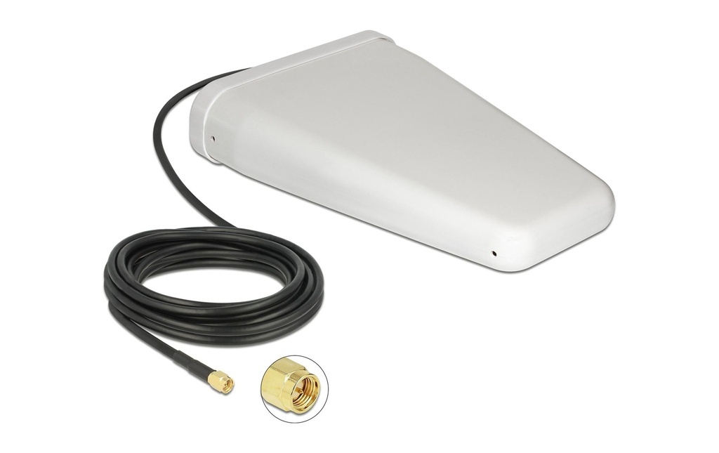 Delock Antenne LTE 7-9 dbi, extérieure SMA 9 dBi Secteur
