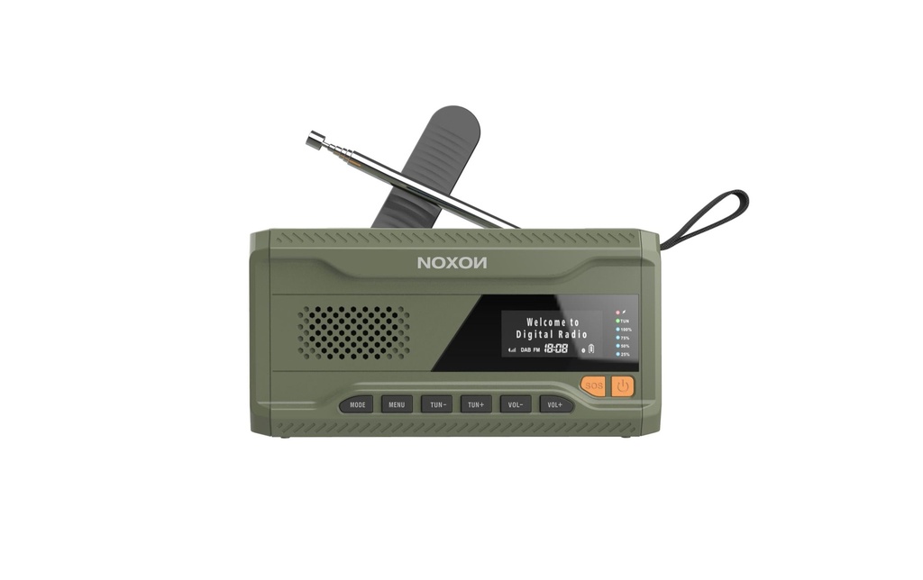 Noxon Radio DAB+ Dynamo Solar 211 Vert
