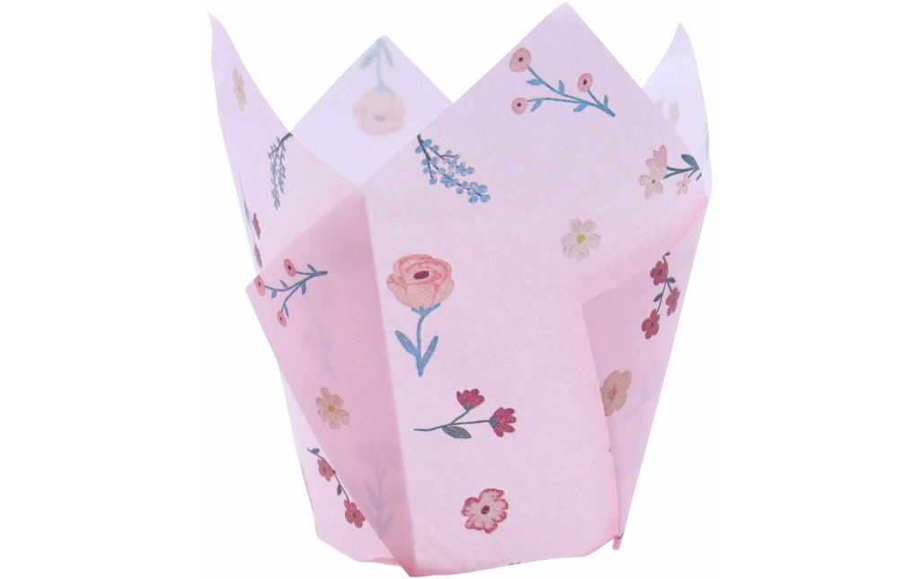 PME Moule à muffins Fleurs 24 pièces
