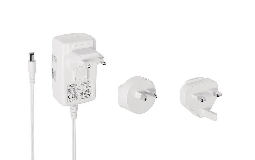 Abus Bloc d’alimentation AZZU10020 avec adaptateur pays