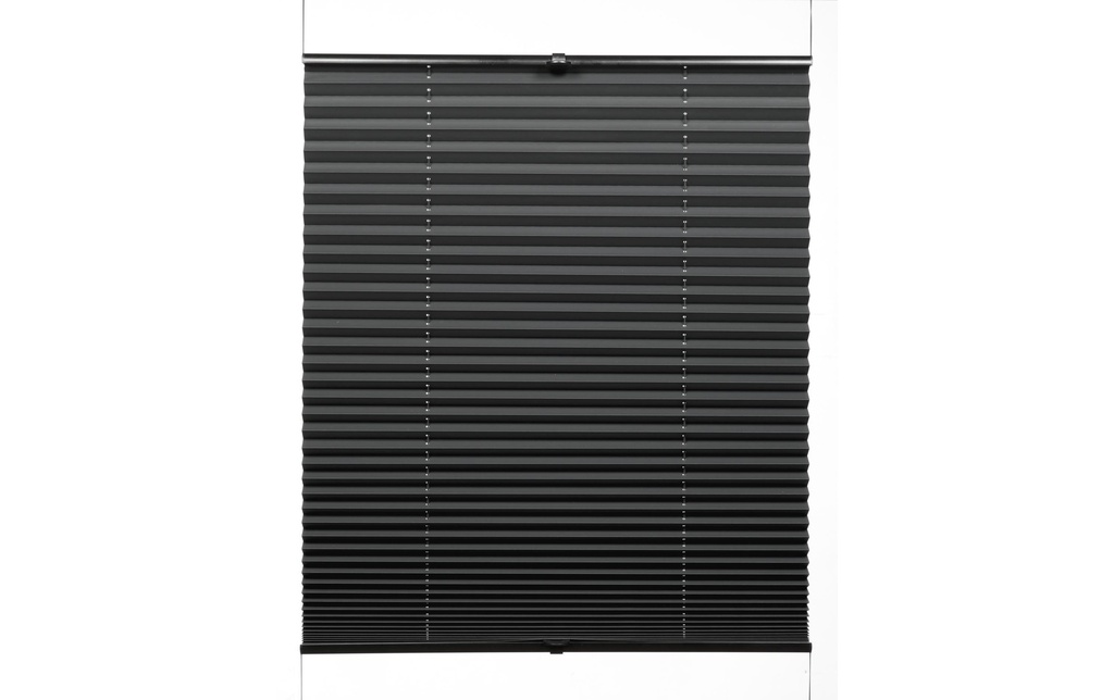 Gardinia Plissée 80 x 210 cm, Noir