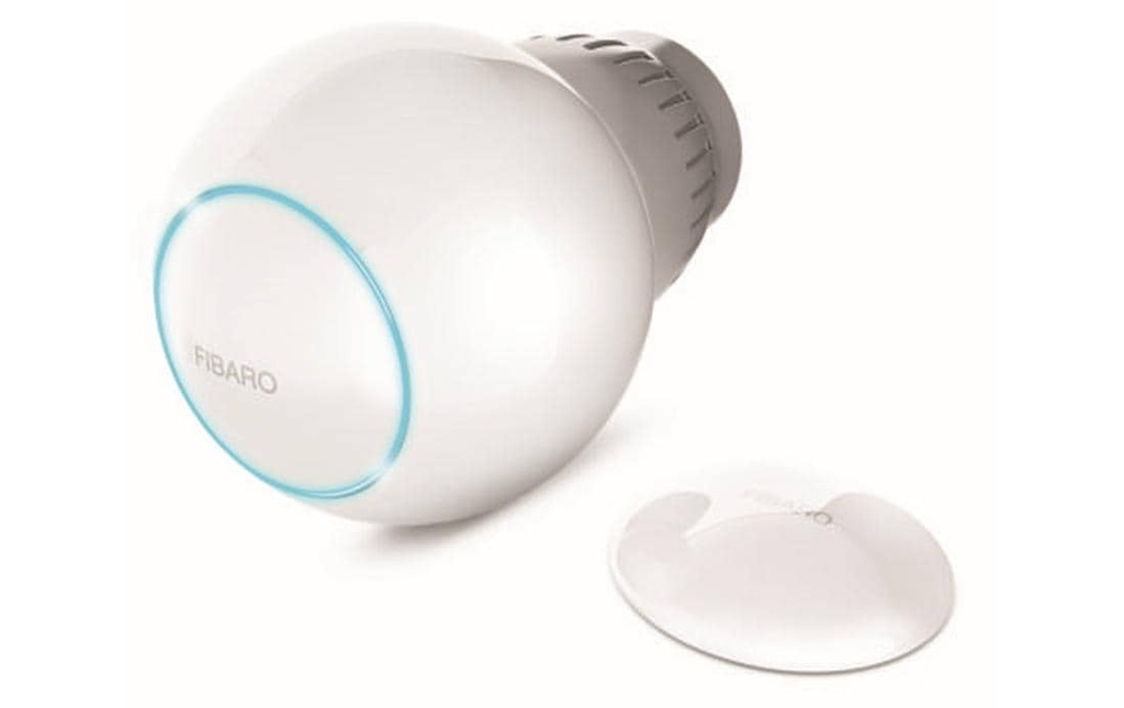 Fibaro Thermostat de radiateur radio Z-Wave avec capteur