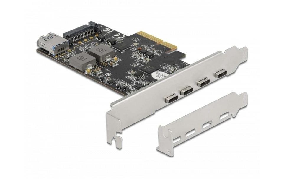 Delock Carte PCI Express 90059 USB 3.1 Gen2 - 4x USB-C