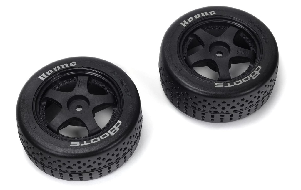 Arrma Roues complètes DBoots Hoons 35/085 2.4 Silver belted 2 pièces