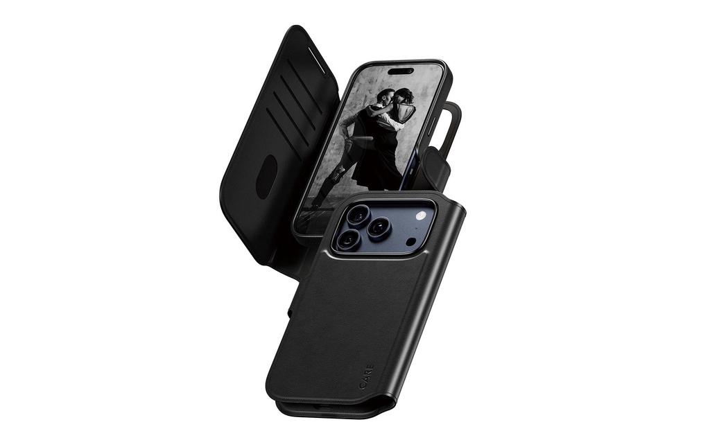 CARE Coque arrière Feature Tango 2-in-1 iPhone 17 Pro Noir