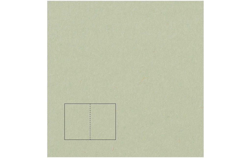 Rico Design Paper Poetry Essentials B6 Carte pliable Vert tilleul