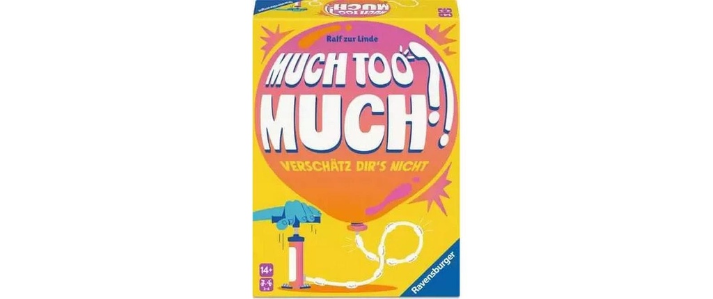 Ravensburger Party game Much too much?! à partir de 14 ans, 2-6 joueurs