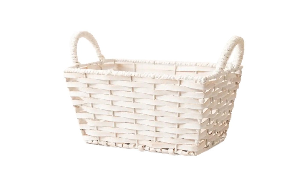 Esmée Panier tressé 30 cm x 20 cm x 22 cm