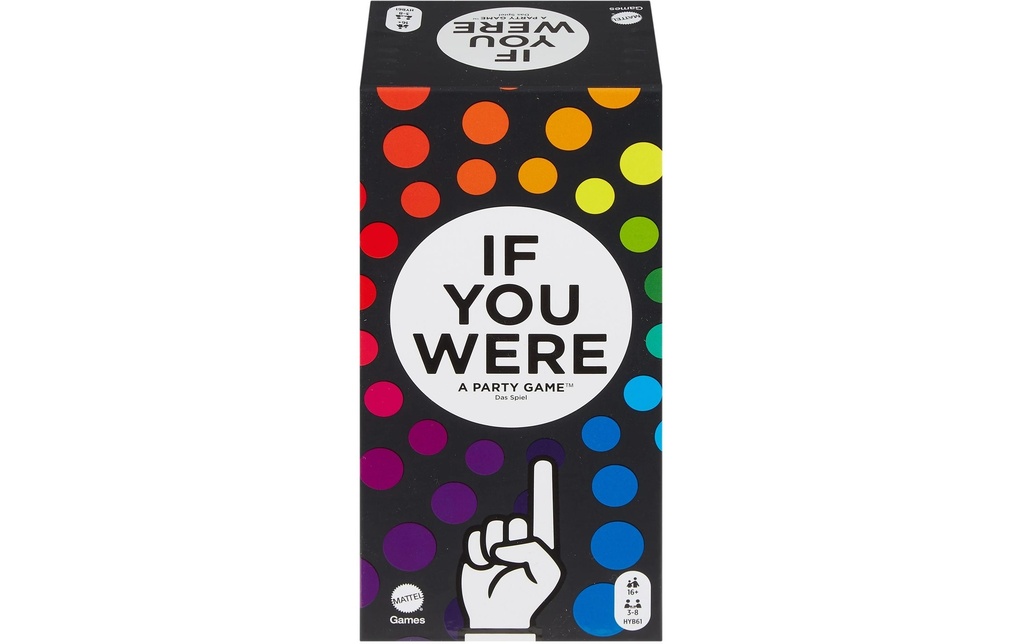Mattel Spiele Party game If You Were a Party Game -DE-