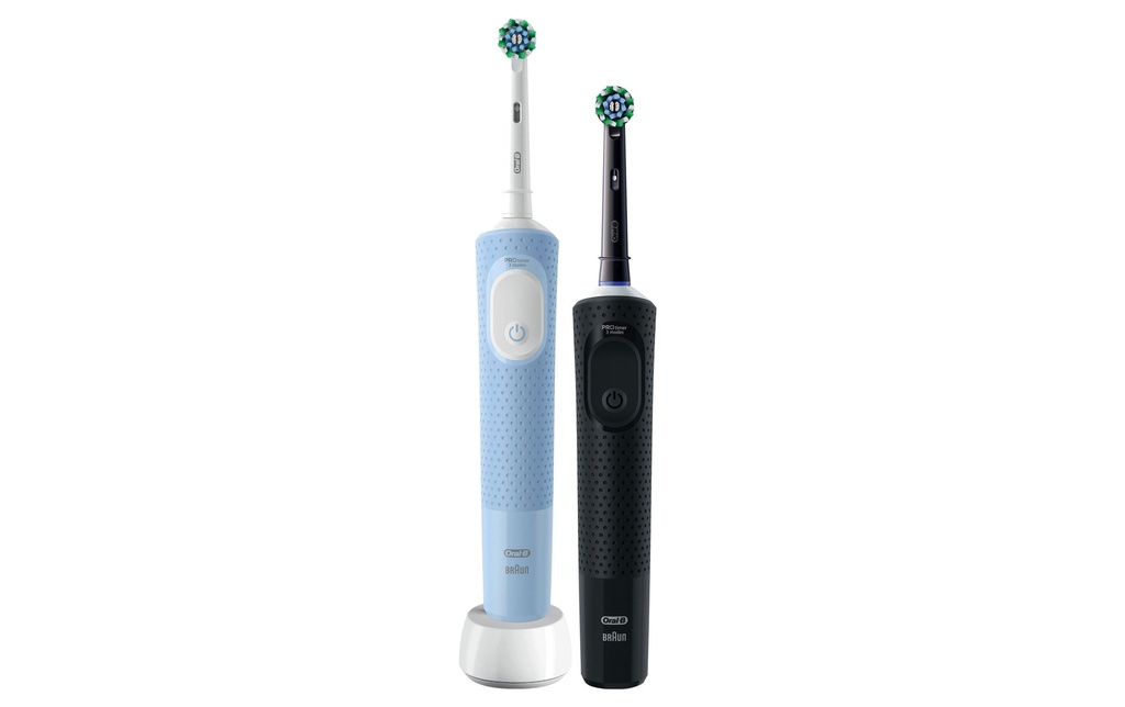 Oral-B Brosse à dents rotative Vitality Pro D103 Duo Bleu/noir