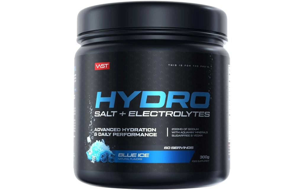 VAST Poudre Hydro Dose: 300g, Glace bleue
