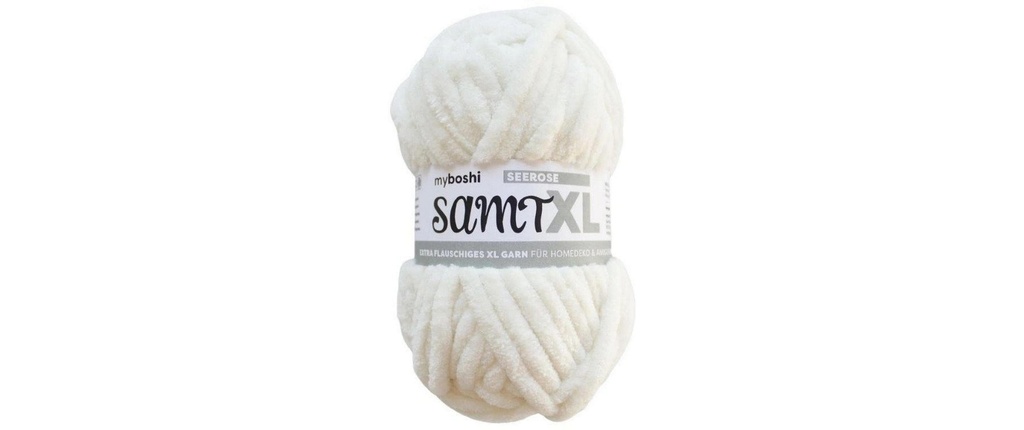 myBoshi Laine Velours chenille XL Nénuphar, 100 g, 40 m