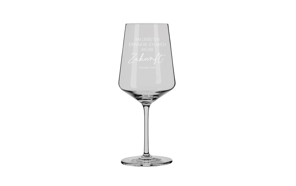 Grafik Werkstatt Verre à vin rouge Salvador Dalí