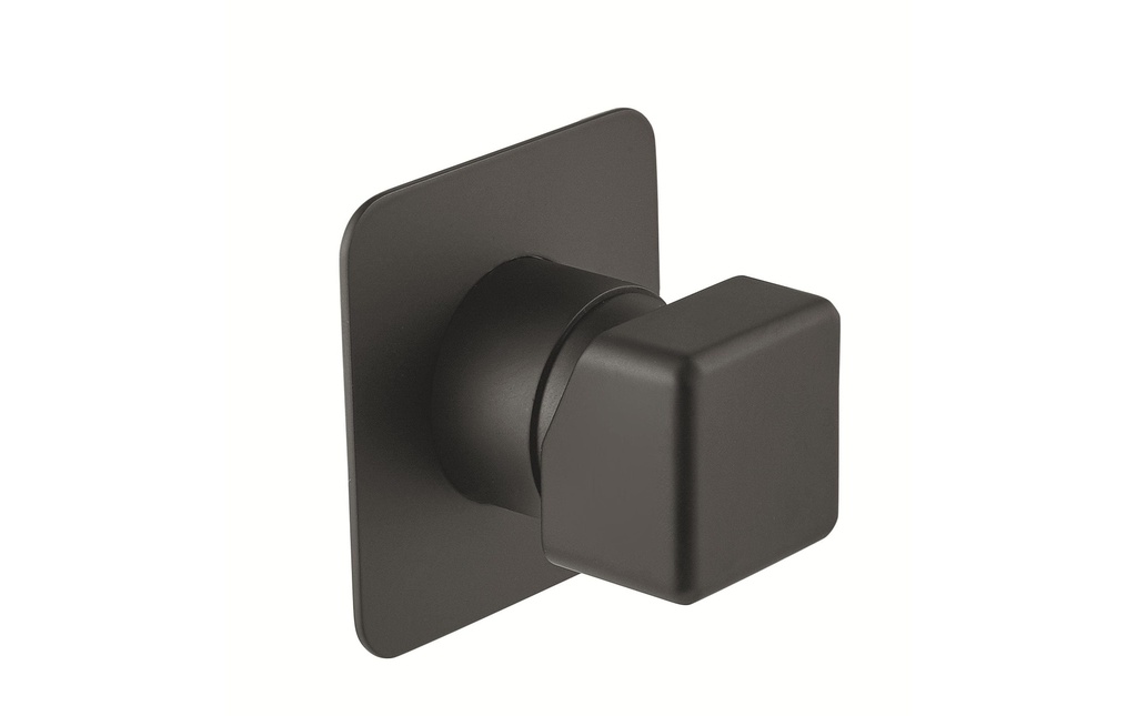 WEBERT Robinetterie de douche ONE-X EHM, encastré, noir mat