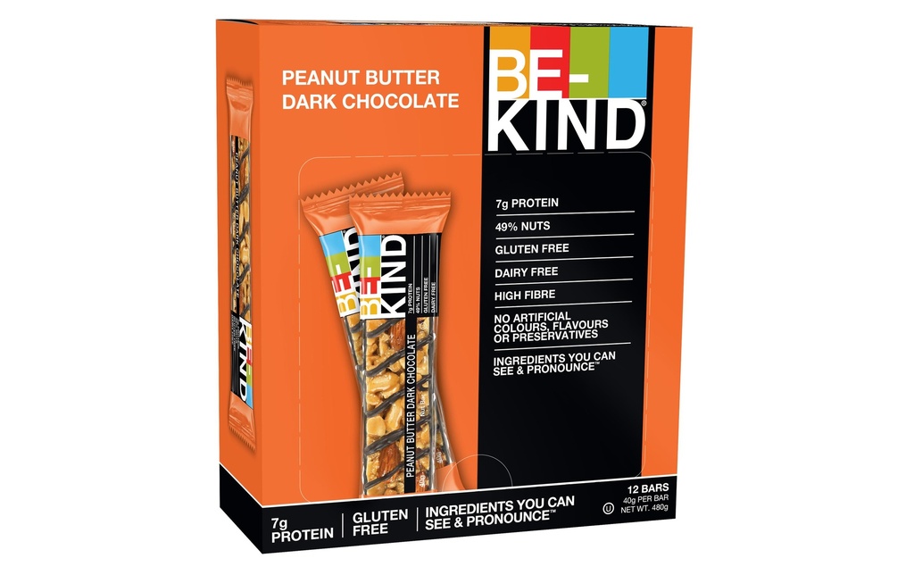 BE-KIND Barre Peanut Butter Dark Chocolate  12 x 40 g