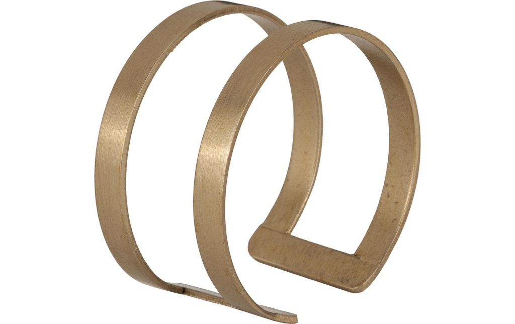 EGLO Rond de serviette Janapur 5 x 3 cm, or