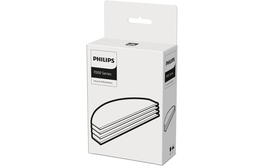 Philips Tampons d'essuyage pour le robot aspirateur et laveur HomeRun 7000 1 Pièce/s