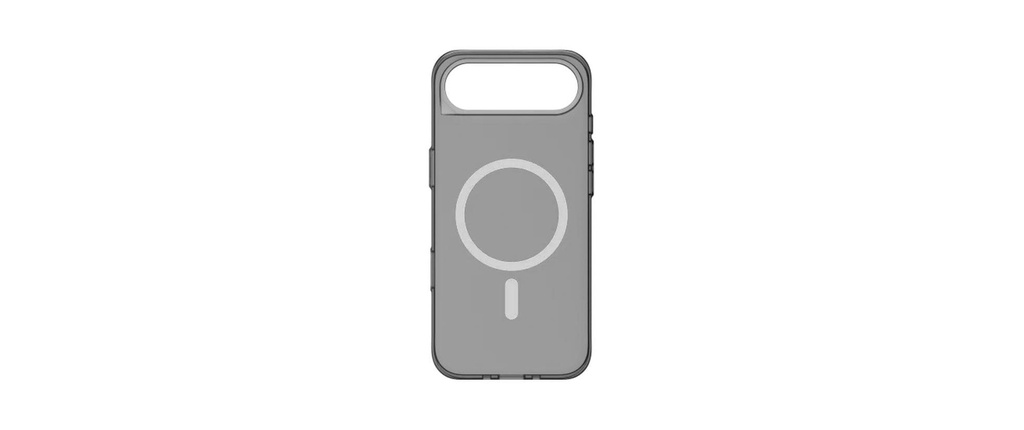 Rhinoshield Coque arrière JellyTint MagSafe iPhone Air Ash Black