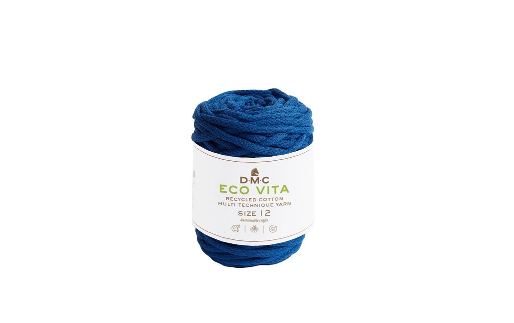DMC Laine Nova Vita Makramee Cord 250 g Bleu royal