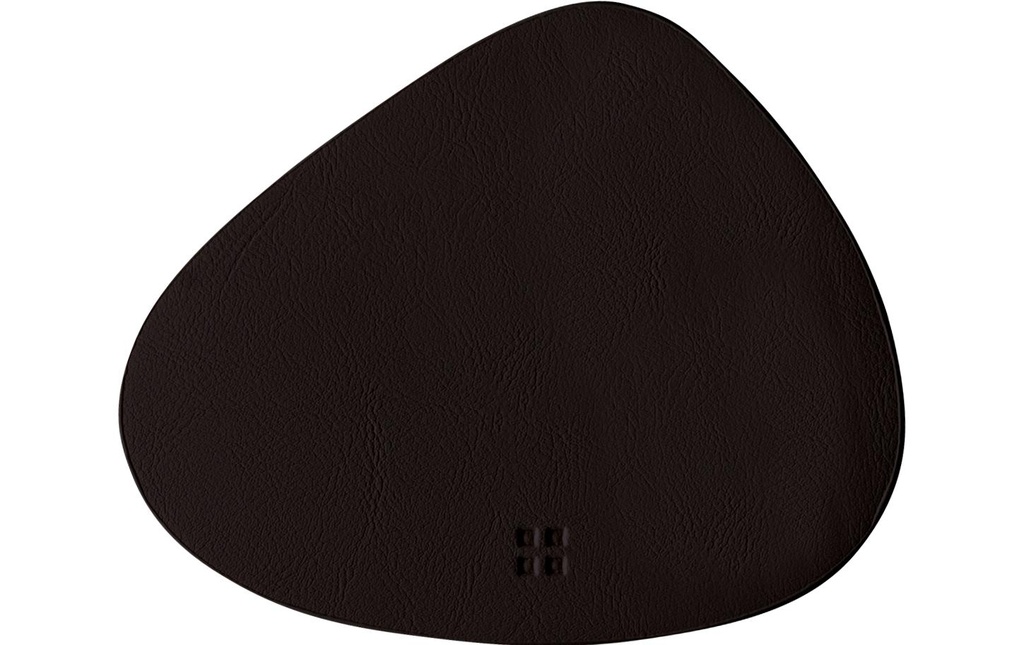 Lunasol Dessous de verre Elements Ambiente 14 x 11.5 cm, Noir