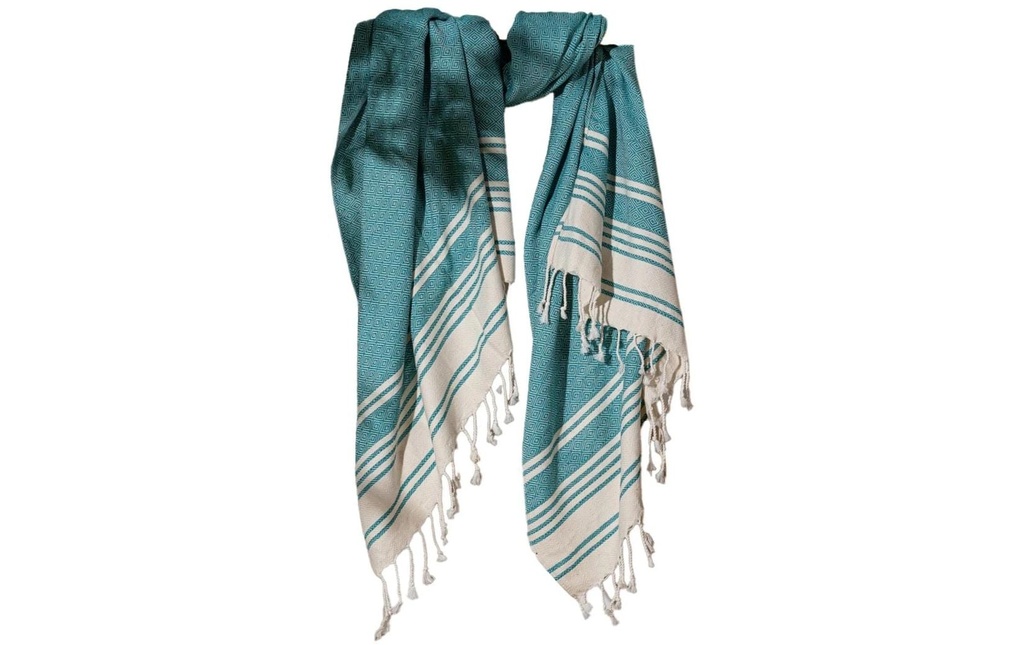 Foutastic Serviette de plage New Diamond Pétrole