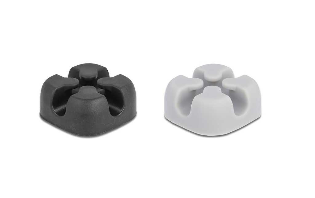 Delock Porte-câble en forme de croix Ensemble combiné 4 Pièce/s