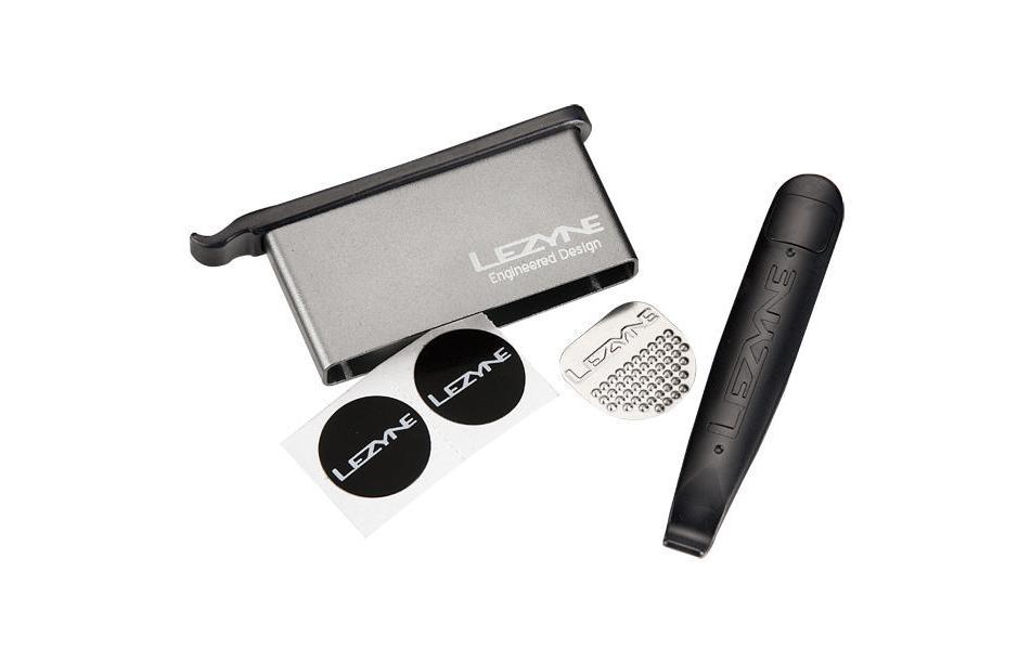 Lezyne Nécessaire de réparation Lever Kit Lite Grey