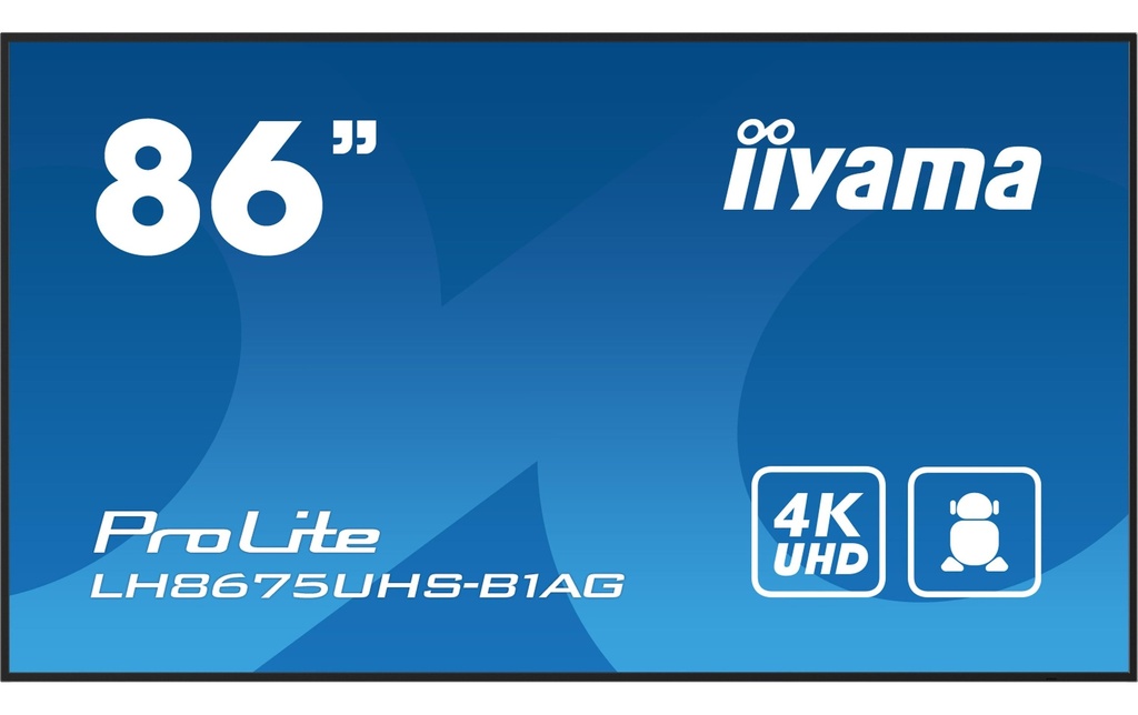 iiyama Ecran Public ProLite LH8675UHS-B1AG 85.6