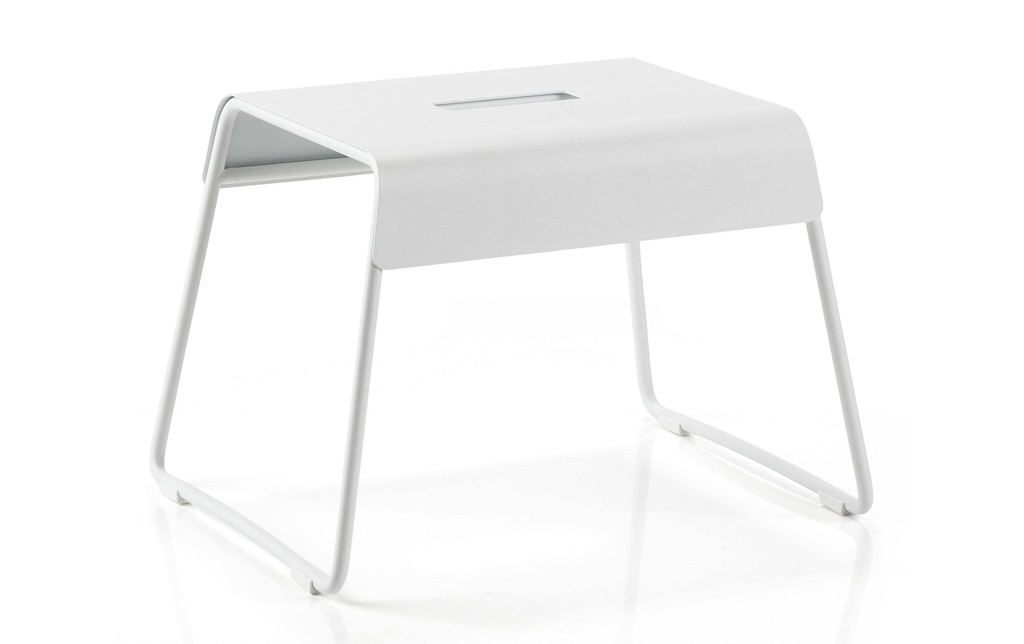 Zone Denmark Tabouret Zone Acier, Blanc